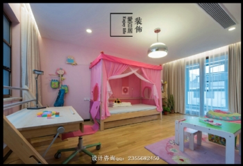【愛百居裝飾】極簡(jiǎn)奢華 別墅風(fēng)范現(xiàn)代風(fēng)格兒童房