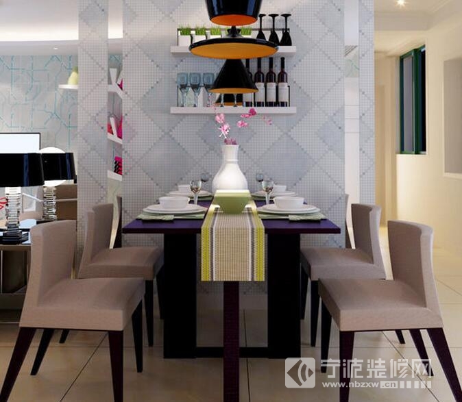 現(xiàn)代餐廳裝修圖片