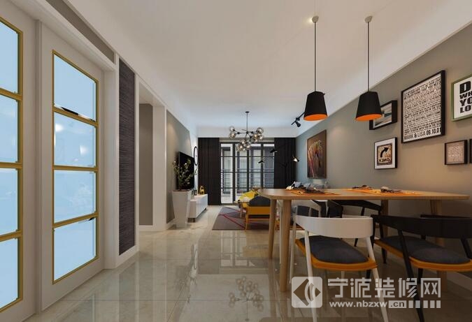 簡(jiǎn)約餐廳裝修圖片