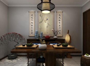 晴園中式書房攻略 實用美觀并存中式風格